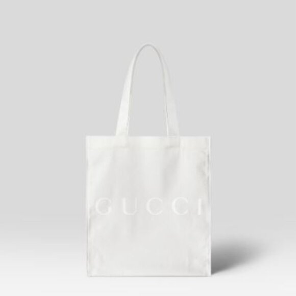 Gucci canvas recycled cotton tote bag - Picture 1 of 3